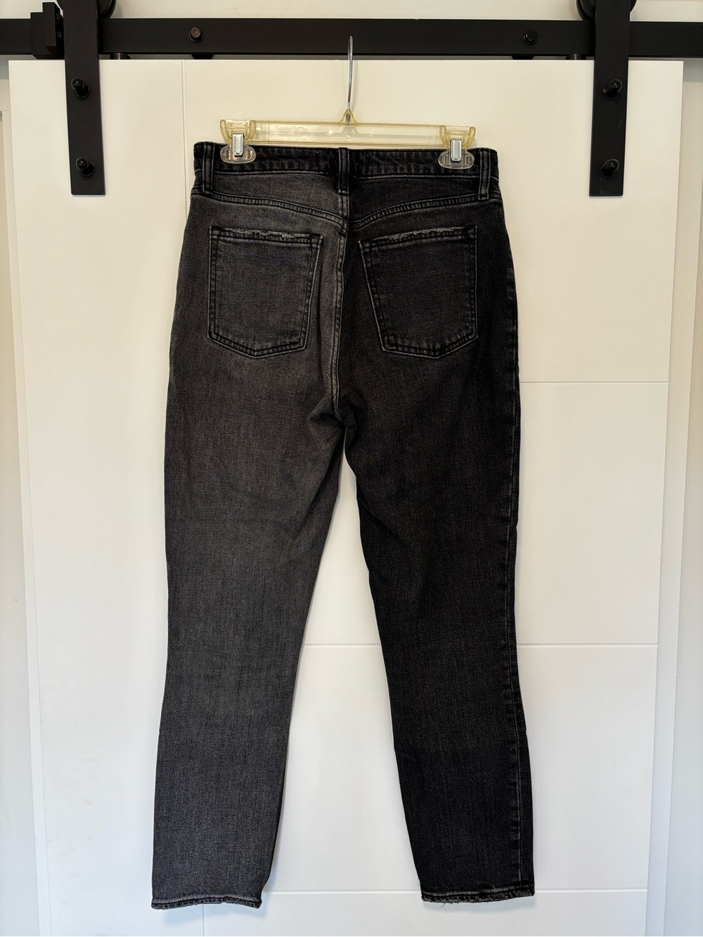 Abercrombie & Fitch Two-Tone Black and Gray Skinny Jeans - Picture 2 of 3